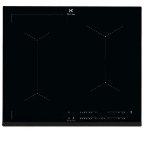 Cooktop por Indução 4 Bocas Electrolux de Vidro Preto I...