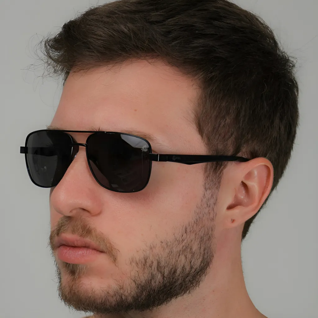 Óculos De Sol Masculino Polarizado Rayos R-204 Original Com Proteção UV 400