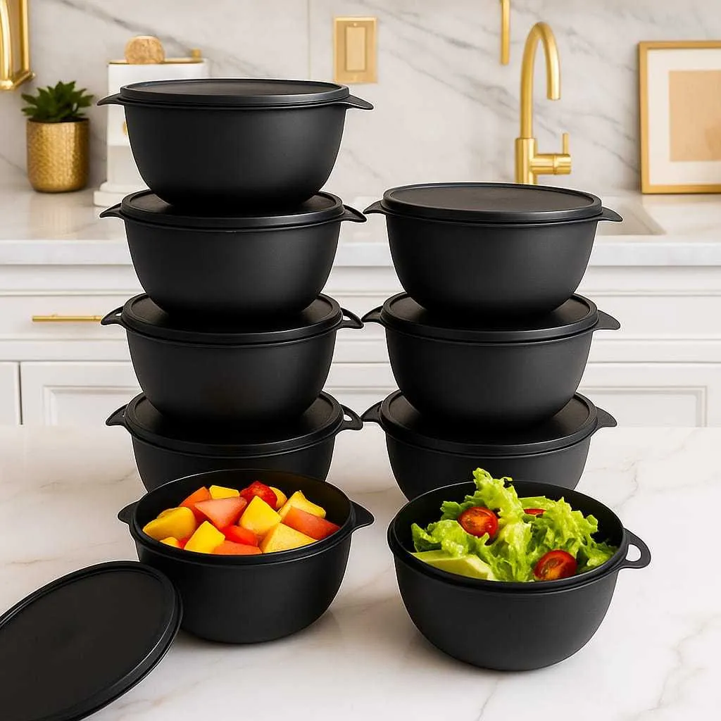 Kit Potes Plásticos 10 ou 5 unidades BOWL Marmitas – Premium