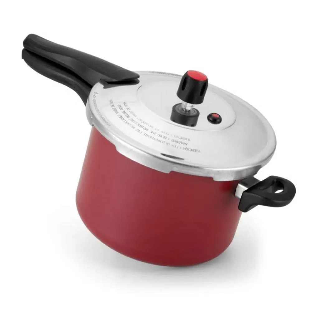 Panela De Pressão 4,5 Litros Antiaderente Teflon Com Ta...