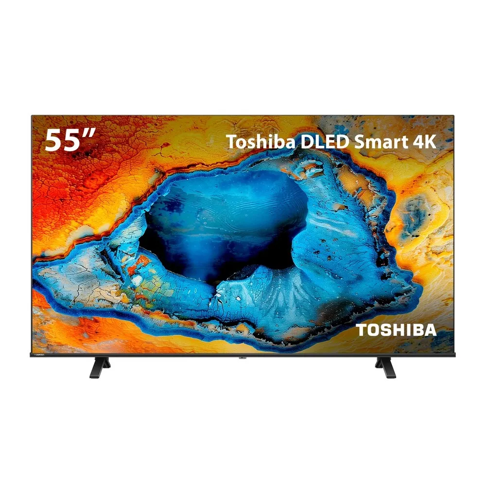 Smart TV DLED 55 4K DLED Toshiba 55C350NS VIDAA 3 HDMI ...