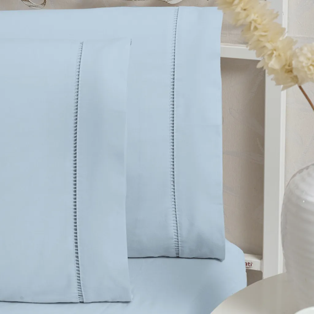 Kit 2 Fronhas 400 Fios 100% Algodão